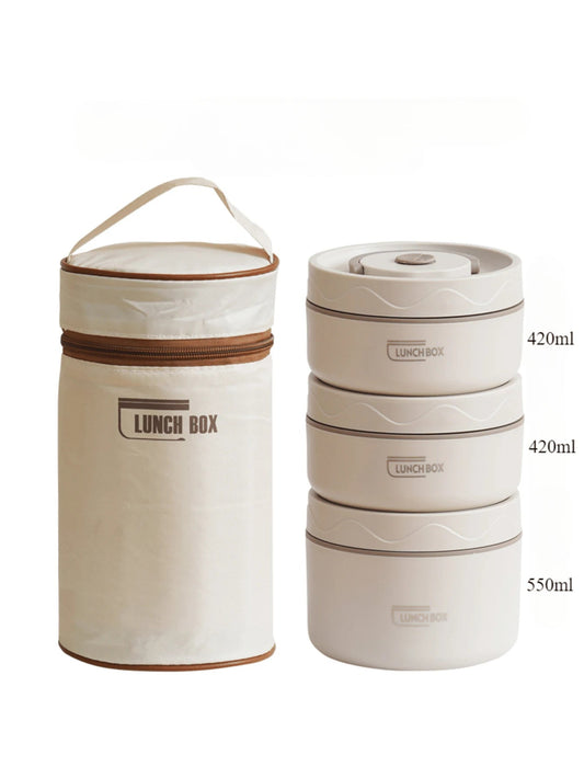 Compact Leak-Proof Lunch Box Set