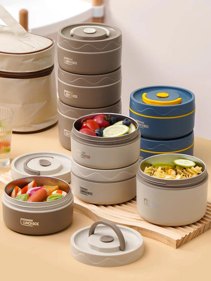 Compact Leak-Proof Lunch Box Set