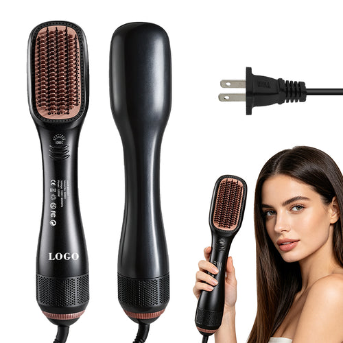 2-in-1 Professional Hair Styler & Dryer Brush with Anti-Frizz