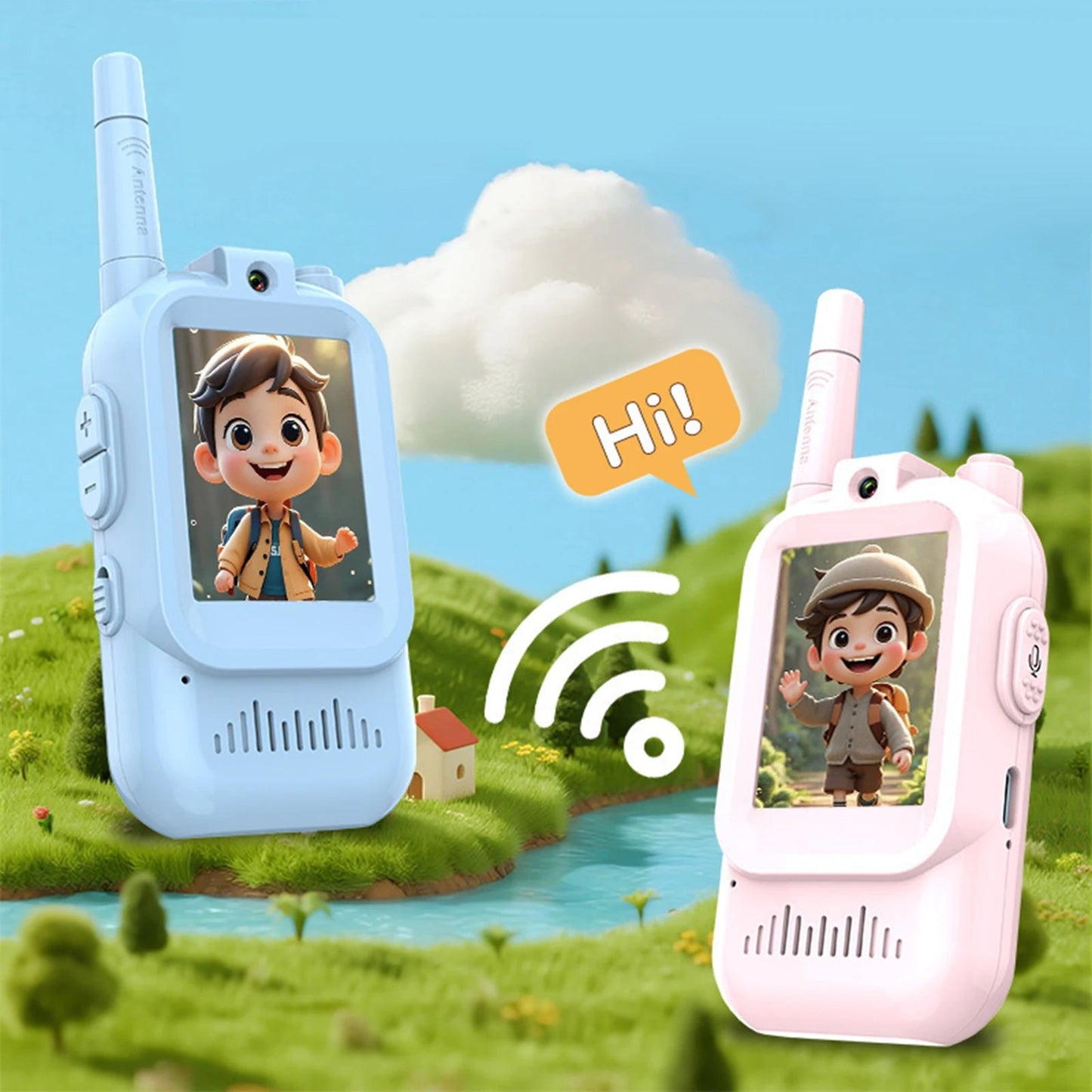 Kids Walkie-Talkie Camera and Video Recorder