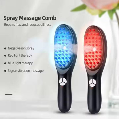 Electric LED vibrating hair massager for hair growth– Anti-Hair Loss & Growth