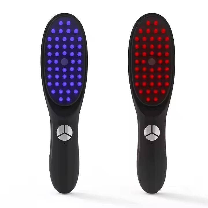 Electric LED vibrating hair massager for hair growth– Anti-Hair Loss & Growth