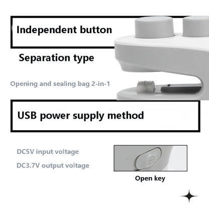 2-in-1 Mini Portable Sealing Machine