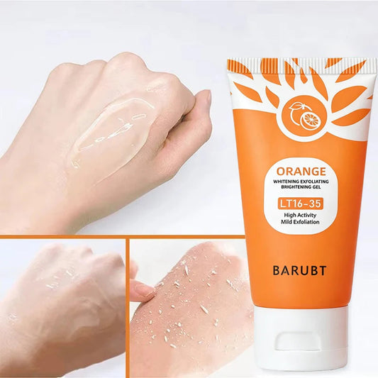 Vitamin C Orange Brightening Exfoliating Gel for Glowing Skin