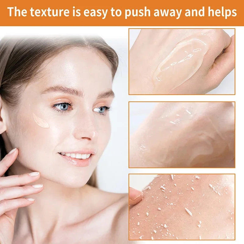 Vitamin C Orange Brightening Exfoliating Gel for Glowing Skin